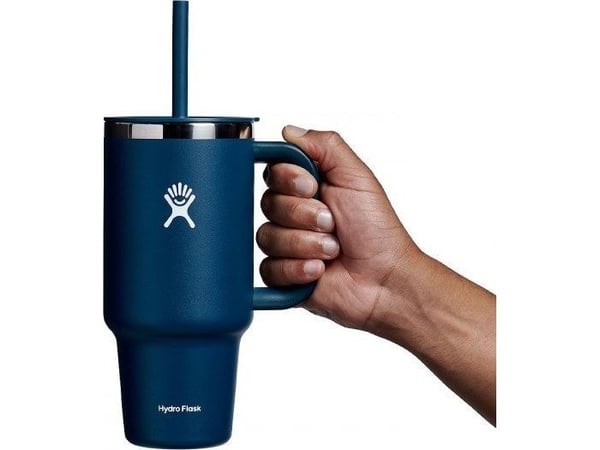 Hydro Flask Standard Mouth Flex Strålock vattenflaska 700 ml - svart