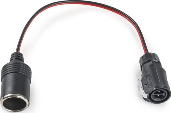 B&W Energy Case tilkoblingskabel for standard bilplugger sort