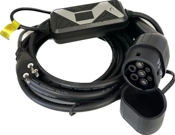 TourGO bærbar elektrisk billader med Type 2 - 6A - 6M