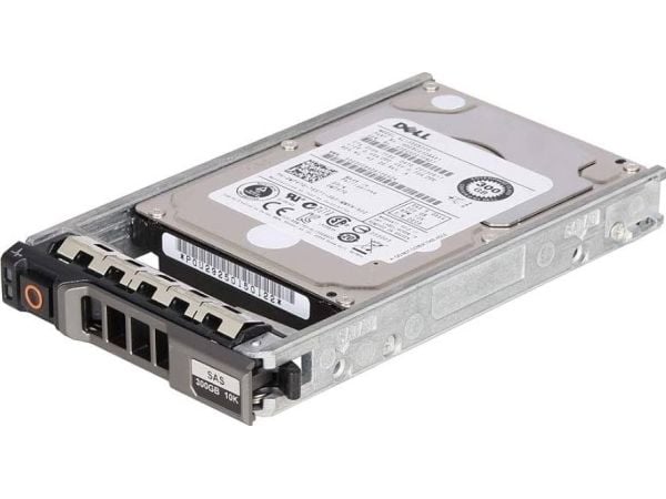 Dell - Harddisk - 300 GB - 2.5" - SAS - 10000 rpm - for PowerEdge C6220, M620, R210, R220, R620, R720, R820, R920, T420, T620, VRTX
