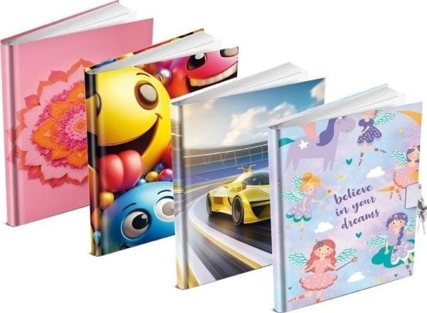 MFP paper notatblokk med lås MIX11 (140x190mm) 7510193 |