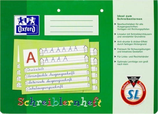 Oxford 100050089, Grønn, A4, 80 g/m²
