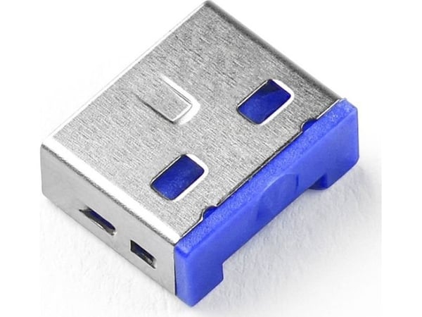 Smartkeeper UL03P2DB Liitännän esto Liitännän esto + avain USB Type-A sininen muovi 100 kpl (UL03P2DB) (UL03P2DB)