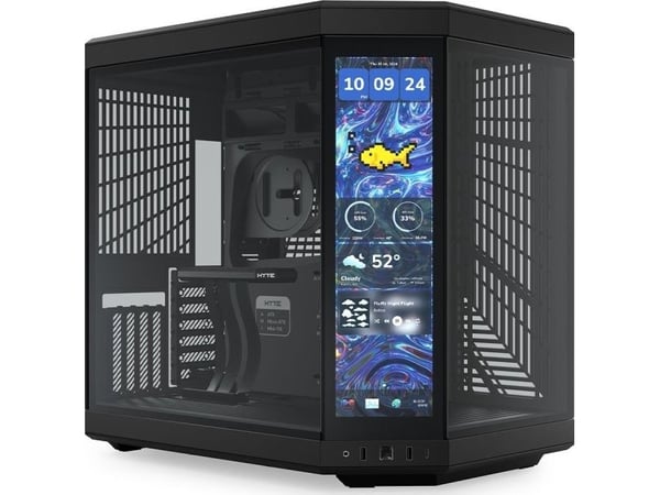 Hyte Y70 Touch Infinite Pitch Black (CS-HYTE-Y70TTI-BB) chassi
