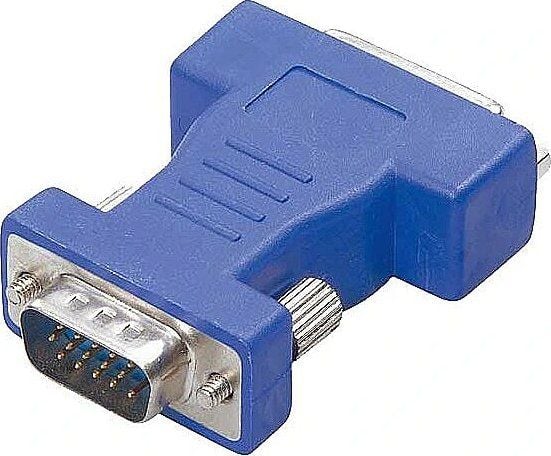 Vivanco CA M 1, DVI-I, VGA, Blå