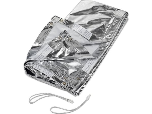 Avenger Butterfly-stoff Silver/White 240x240
