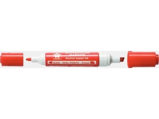 Sakura whiteboardmarker dual point röd