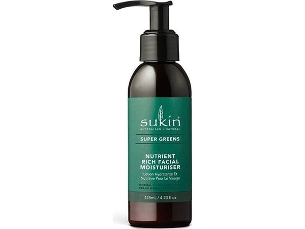 Sukin Super Greens Detoxifying and Hydrating Face Creme 125ml