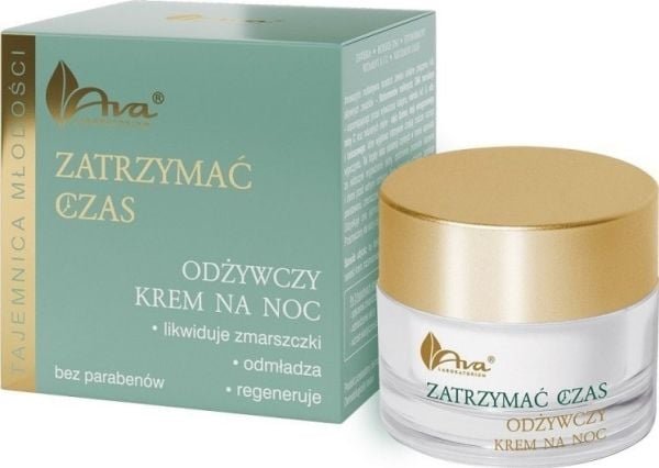 AVA LABORATORIUM_Stop the Time nourishing anti-wrinkle night cream 50ml
