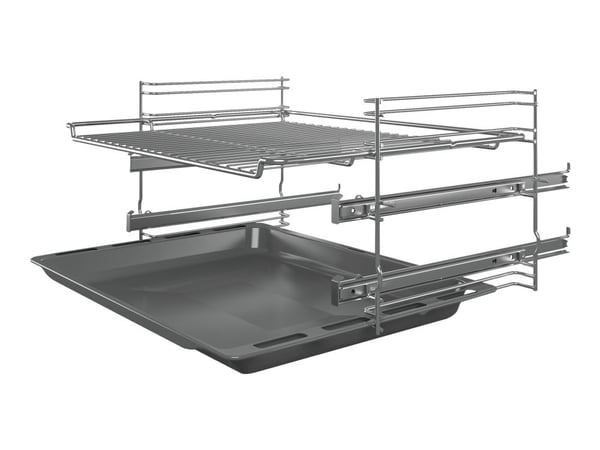 Bosch Serie | 4 HKR39C220 - Komfyr - frittstående - bredde: 60 cm - dybde: 60 cm - høyde: 85 cm - med selvrens - polarhvit