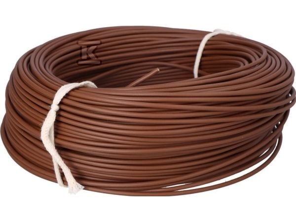 LGYDY-kaapeli Asennuskaapeli LGY 1 mm2 450/750V ruskea kela