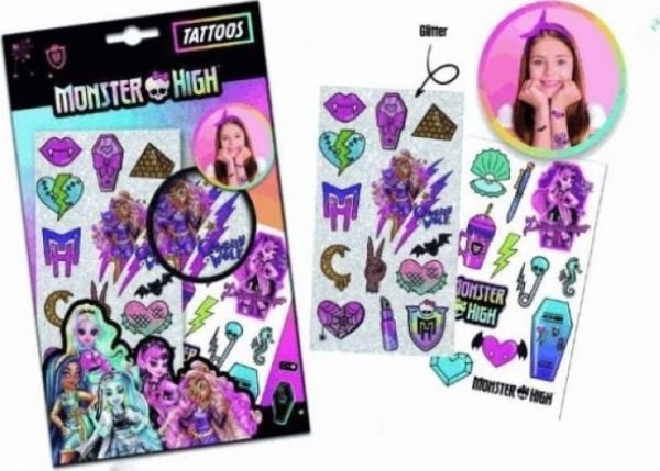 RMS *****Monster High tatoveringer 71-0028 62896