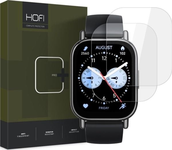 Herdet glass HOFI GLASS PRO+ 2-pak til Xiaomi Redmi Watch 5 Lite klar