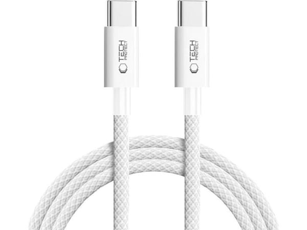 USB-C til USB-C-kabel Tech-Protect 2 m grå (5906302380916)