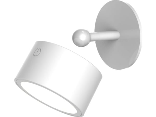Taklampe NewGarden New Garden RULL 8 BATTERI hvit