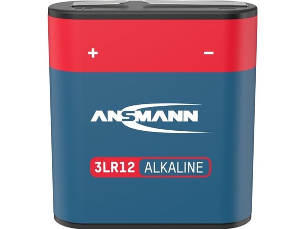 Ansmann 3LR12, Engangsbatteri, 3LR12, Alkalinsk, 4,5 V, 1 stykker, 4200 mAh