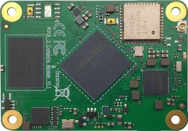 ROCK3 Compute Module (Radxa CM3) 4GB/32GB WIFI/BT (BULK 500)