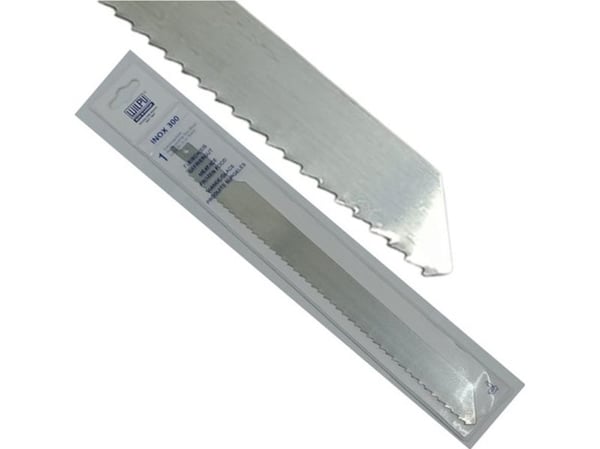 Tiesinio pjuklo pjuklelis ledv, kaulams WILPU Inox 300x1,25 mm