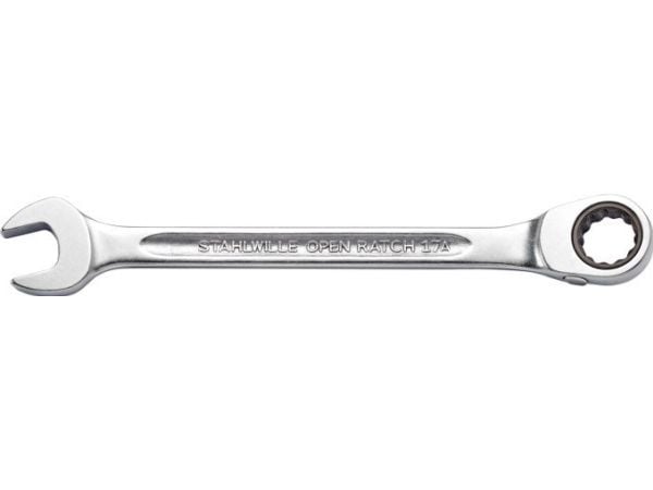 Kombinøkkel med skralle Stahlwille 41471616; 1/4''