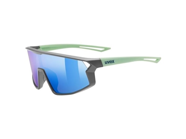 Uvex skyryse jr., Multisport, Gutt/Jente, Full rim, Svart, Grønn, Blå