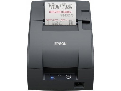 Epson TM U220IIB (142) - Kvitteringsskriver - tofarget (monokrom) - punktmatrise - Rull (7,6 cm) - 16 cpi - 9 pin - inntil 8.8 linjer/sek - LAN, US...