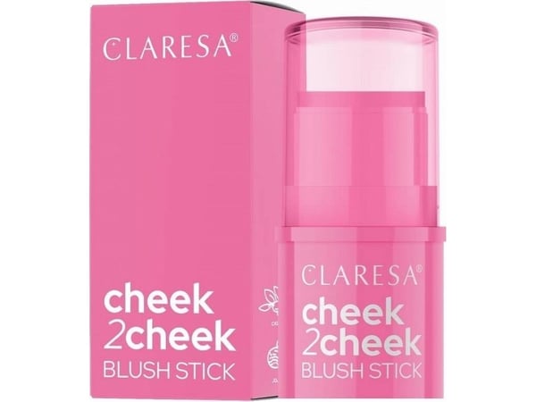 Claresa Claresa Cheek 2 Cheek blush stick 01 Candy Pink 6g