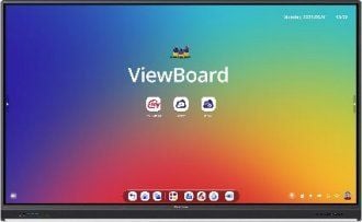 Viewsonic IFP6553, 165,1 cm (65"), 1428,48 x 803,52 mm, 450 cd/m², 1,07 milliarder farger, 3840 x 2160 piksler, 4K Ultra HD