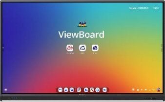 Viewsonic IFP7553, 189,2 cm (74.5"), 1650,24 x 928,26 mm, 450 cd/m², 1,07 milliarder farger, 3840 x 2160 piksler, 4K Ultra HD