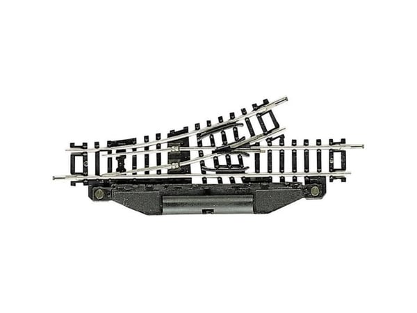 22253 Fleischmann skinner (uten ballast) spor, venstre 104,2 mm 24° 194,6 mm