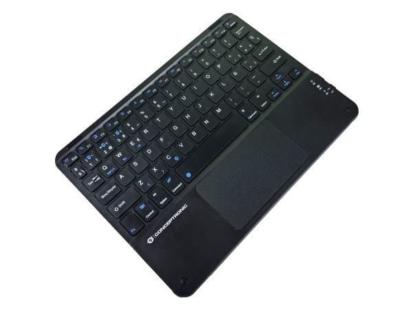 Conceptronic TOBIN01BES, Tenkeyless (80–87 %), Langaton, Bluetooth, QWERTY, musta