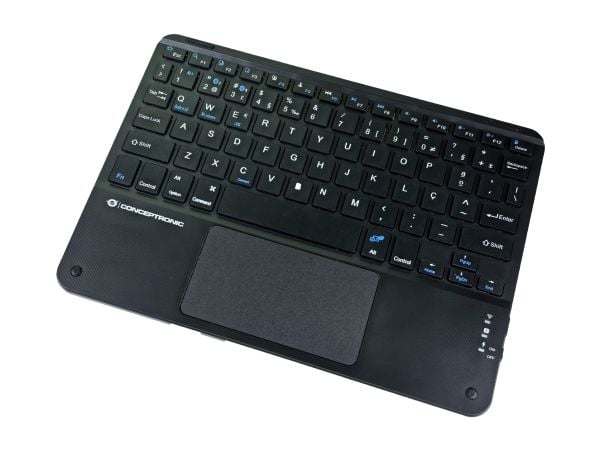 Conceptronic TOBIN01BPT, Tenkeyless (80–87 %), Langaton, Bluetooth, QWERTY, musta