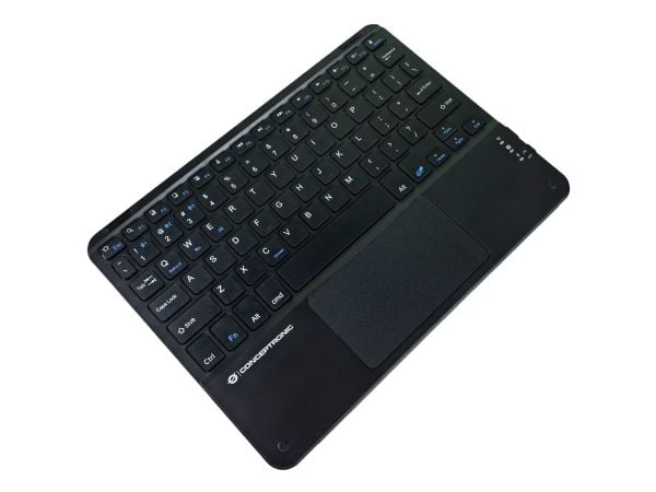 Conceptronic TOBIN01BUS, Tenkeyless (80–87 %), Langaton, Bluetooth, QWERTY, musta