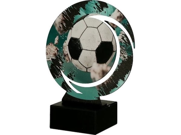Victoria Sport trofé i metall med marmorbase - Fotball