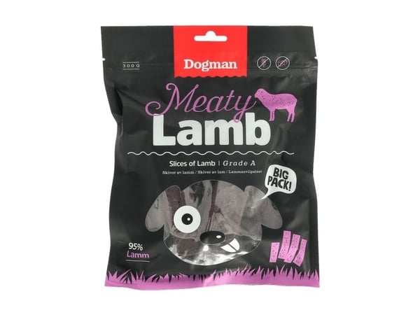 DOGMAN Lammeskiver 300g
