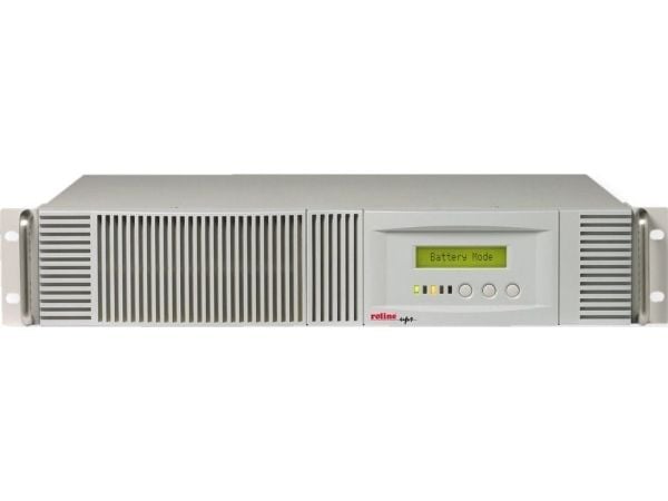 ROLINE ProSecure II 2000 RM2U - Online UPS, 19" Rack Version, 95%, Grå, LCD, 0 - 40 °C, 32 g, 88 x 428 x 610 mm