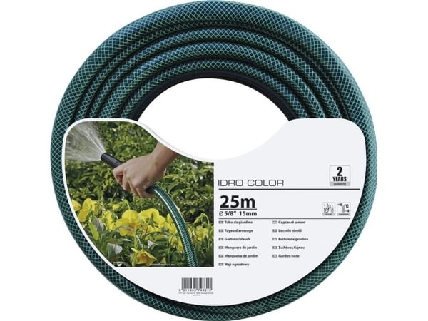 PUUTARHALETKU HYDRO VÄRI D15MM 25M