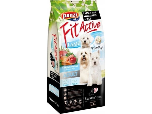 Fit_Active Fitactivedog 1,5 kg hvite hunder 308555