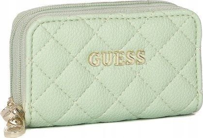 Guess Earlene veske i polyester, dobbel glidelås, rosa, for kvinner, 10 x 18 x 7,5 cm