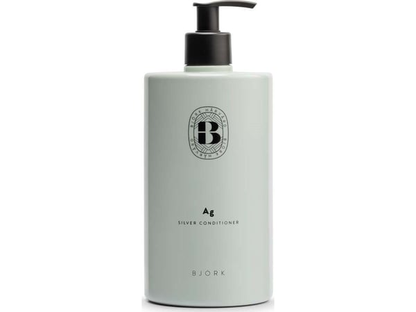 Bjork Ag Silver hårbalsam för neutralisering av gula toner 750 ml för kvinnor