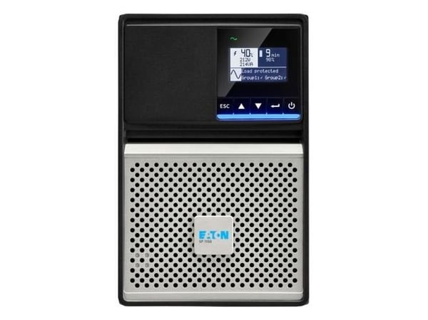 Eaton 5P 1150i - Gen 2 - UPS - AC 200/208/220/230/240 V - 920 watt - 1150 VA - enkeltfase - 9 Ah - RS-232, USB - utgangskontakter: 8 - svart/sølv