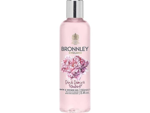 John Richmond Bronnley, Pink Peony & Rhubarb, Cleansing, shower gel, for alle hudtyper, 250 ml (for kvinner)