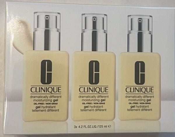 Clinique Trio-sett Dramatically Different Face Care (parabenfritt) 3 deler 125 ml