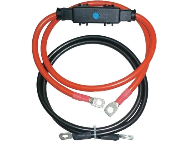Kabelsett IVT SW-serien 2,00 m 25 mm² 421003 (passer til modell: Voltcraft SW-1200 12V)