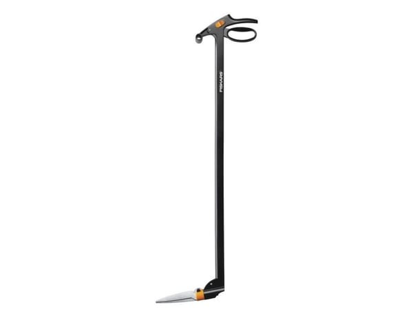 Fiskars 1000590, Pystyterät, Pitkä kahva, Suora terä, Musta, 1012 mm