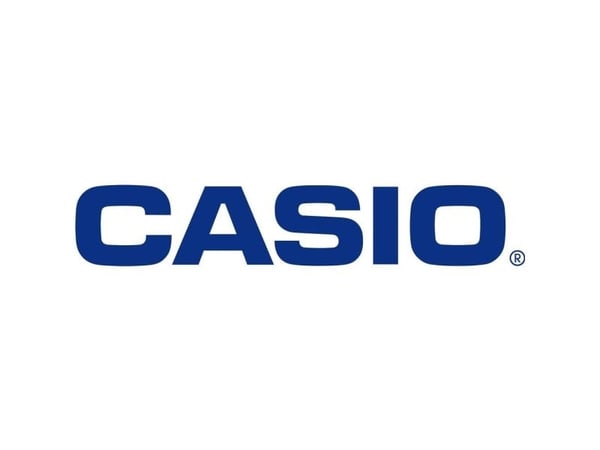 Casio XR-12YW - Selv-adhesiv - svart på gult - Rull (1,2 cm x 8 m) 1 kassett(er) merketape - for KL 170, 60, 60SR, 780