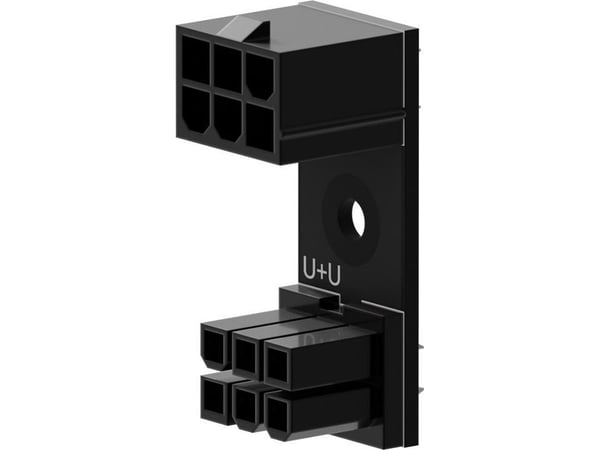 Singularity Computers 6-pin PCIe 180° adapter U+U