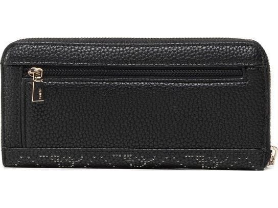 Guess Amara tekstil-lommebok 4G-logo SWSG6995460 svart
