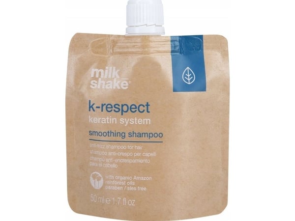 Milk Shake K-Respect Keratin hårshampo for glatting 50 ml