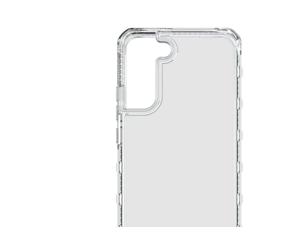 ITSKINS Supreme // Clear - Baksidedeksel for mobiltelefon - polyethlen-tereftalat (PET), termoplast-polyuretan (TPU), Impacthane, DuPont gel - gjen...