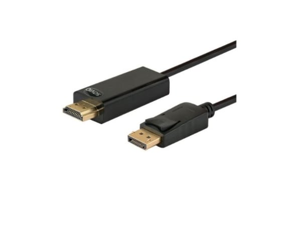 SAVIO CL-56 - HDMI-kabel - DisplayPort hann til HDMI hann - 1,5 m